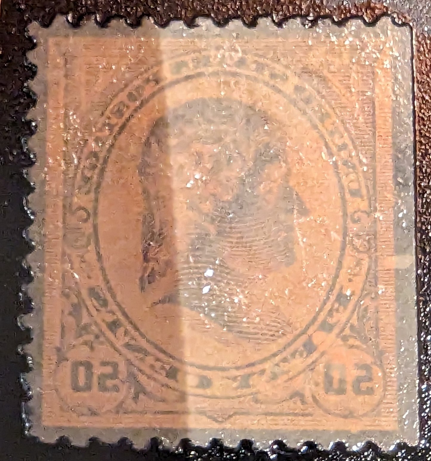 VEGAS - 1894 50c Jefferson - Scott260 -- No Visible WM - Centering!