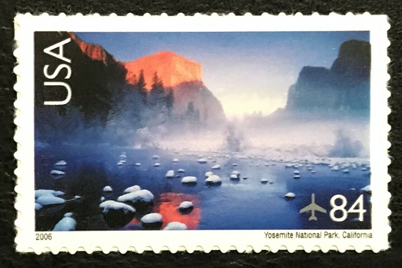 2006 Yosemite National Park Single 84c Postage Stamp - MNH, OG - Scott C141