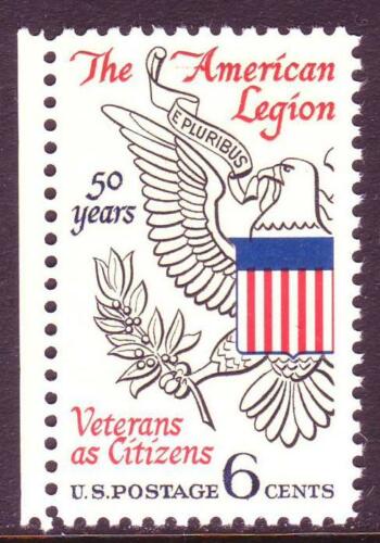 1969 American Legion Single 6c Postage Stamp - MNH, OG - Scott 1369 - CX354a