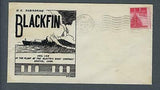 VEGAS - 1943 Submarine USS Blackfin Keel Laid Spader Cover - Groton - FJ103