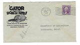 VEGAS - 1936 Gator Roach Hives, Arcadia, FL Ad Cover - FF139