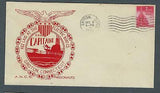 VEGAS - 1943 Submarine USS Capataine Keel Laid Spader Cover - Groton - FH171