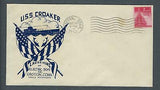 VEGAS - 1943 Submarine USS Croaker Launch Cover - Groton - FH204
