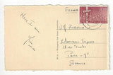 1948 Luxembourg To France Photo Postcard - Arbed Palace (AC56)