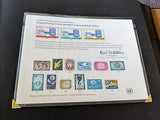 VEGAS - 1970s-80s United Nations UN Homemade Souvenir Card Album ~92 Photos