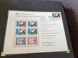 VEGAS - 1970s-80s United Nations UN Homemade Souvenir Card Album ~92 Photos