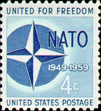 1959 NATO Unity For Freedom Single 4c Postage Stamp - Sc.#1127 - MNH,OG
