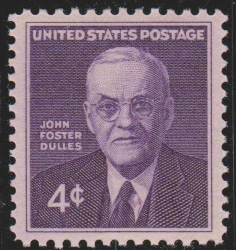 19604 John Foster Dulles Single 4c Postage Stamp - Scott 1172 - MNH,OG