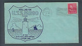 VEGAS - 1942 Submarine USS Pargo Keel Laid Spader Cover - Groton - FJ116