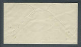 VEGAS - 1944 Submarine USS Cusk Keel Laid Double Cancel Cover - Groton - FK125