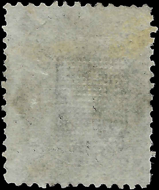 VEGAS - 1867 Scott 90 - Washington - Likely E-Grill - 10.7mm Across- Solid