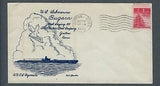 VEGAS - 1943 Submarine USS Bugara Keel Laid Spader Cover - Groton - FH186