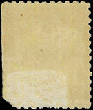 VEGAS - 1919 - Scott513 13c Franklin Drastic Miss-Perforation - MH, OG