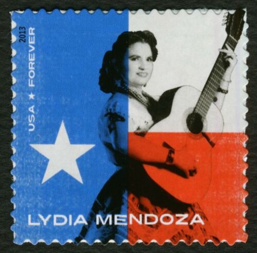 2013 Lydia Mendoza Single "Forever" Postage Stamp - MNH, OG - Scott 4786