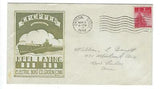 VEGAS - 1944 Submarine USS Chopper Keel Laid Herald Cover - Groton, CT - FF161
