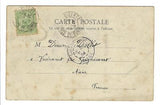 1904 Tunisia To France Photo Postcard - "Nefta - Oasis" (XX74)