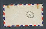 VEGAS - 1946 Marissa, IL Air Force To Venezuela Air Mail Test - Returned -FG134