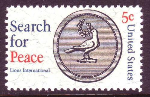 1967 Search For Peace Single 5c Postage Stamp - MNH, OG - Scott 1326a