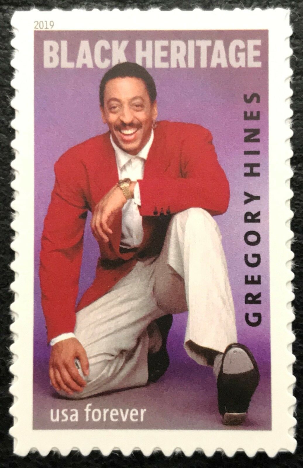 Gregory Hines Black Heritage Single "Forever" Postage Stamp - MNH, OG - Scott 5349