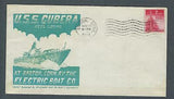 VEGAS - 1944 Submarine USS Cubera Keel Laid Spader Cover - Groton - FH138