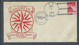 VEGAS - 1943 Submarine USS Croaker Keel Laid Cover - Groton - FH205