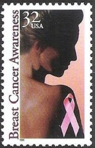 1996 Breast Cancer Awareness Single 32c Postage Stamp - Scott 3081 - MNH,OG
