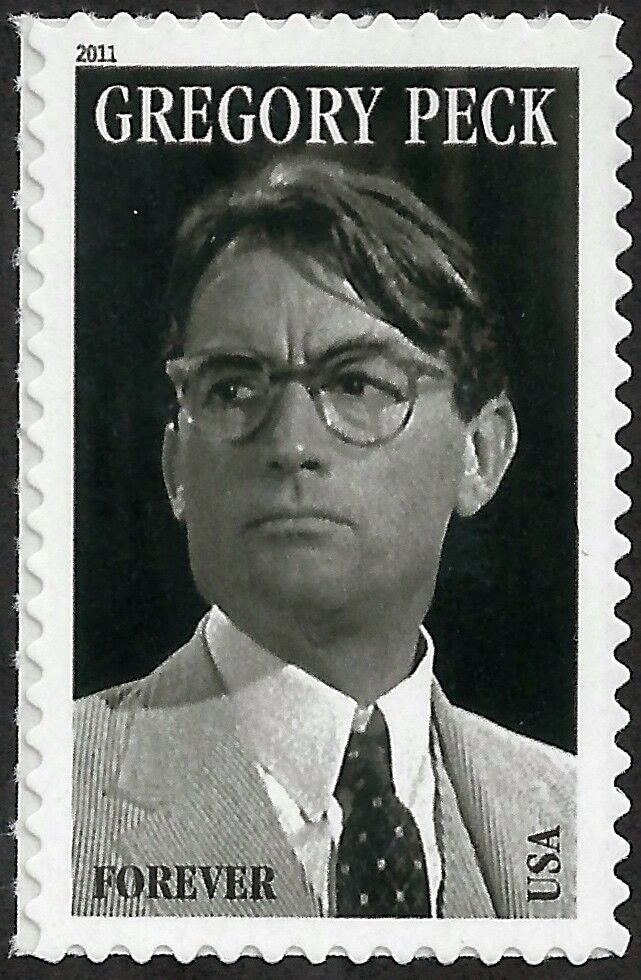 2011 Gregory Peck Single Forever Postage Stamp - MNH, OG - Scott 4526