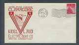 VEGAS - 1944 Submarine USS Clamagore Keel Laid Herald Cover - Groton - FH149