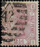 VEGAS - 1875 Scott 66 Queen Victoria, WaterMark 28 - Plate 3 - Cat= $135 - (FE36)