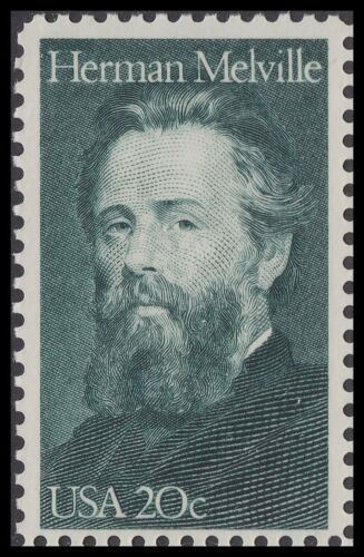 1984 Herman Melville "Moby Dick" Single 20c Postage Stamp - MNH, OG - Scott 2094