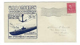 VEGAS - 1944 Submarine USS Cabezon Commission Cover - Groton, CT - FF118