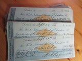 VEGAS- ONE Of ~1900 First National Bank, Dushore, PA Check -RN-X6 READ (CT123)