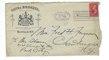 VEGAS - 1902 Hotel Broezel - Fireproof - Buffalo, NY Ad Cover - FF144
