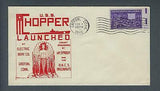 VEGAS - 1945 Submarine USS Chopper Launch Spader Cover - Groton - FH152