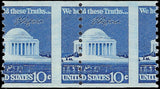VEGAS - 1973-74 - Scott1520 Coil Drastic Miss-Perforation - MNH Undisturbed OG