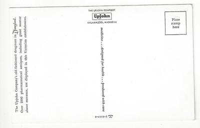Vintage USA Disneyland Postcard - Upjohn Co. Old Fashoned Drugstore (AN24)
