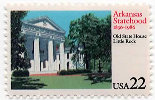 1986 Arkansas Statehood Single 22c Postage Stamp - Scott 2167 - MNH,OG