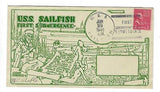 VEGAS - 1940 Submarine USS Sailfish 1st Submergence Cover - Signed - FF231