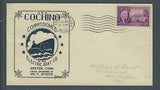 VEGAS - 1945 Submarine USS Cochino Commission Spader Cover - Groton - FJ184