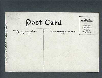 VEGAS - Early 1900s Springfield, MA Mass - Union Station Postcard - FE458