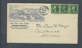 VEGAS - 1932 Bay View Auto Camp, San Diego, CA Ad Cover - FG121