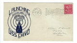 VEGAS - 1945 Submarine USS Chivo Launch Herald Cover - Groton, CT - FF164