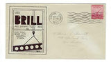VEGAS - 1943 Submarine Brill Keel Laid Williams Cover - Groton, CT - FD257