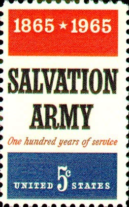 1965 Salvation Army Single 5c Postage Stamp - Scott 1267 - MNH,OG