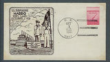 VEGAS - 1941 Submarine USS Haddo Keel Laid Chapman Cover - Groton - FJ143