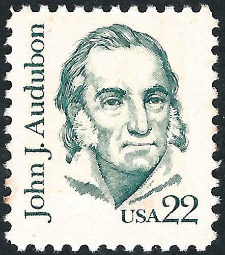 1985 John J Audubon Single 22c Postage Stamp Scott 1863 - MNH, OG - CX865