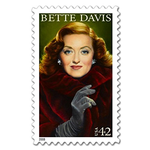 2008 Bette Davis Legends of Hollywood Single 42c Postage Stamp - Scott 4350 - MNH,OG