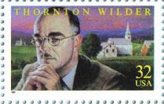 1997 Thornton Wilder Single 32c Postage Stamp - Scott 3134 - MNH,OG