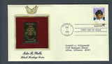 VEGAS - 1990 Ida Wells, Black Heritage Series Golden Repl. Stamp Scott 2442- FE416