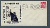 VEGAS - 1943 Submarine USS Gabilan Launch Spader Cover - Groton - FH187